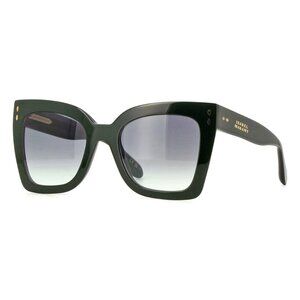 A2304Z New ISABEL MARANT Green Square IM0188/S 1EDIB Sunglasses Women